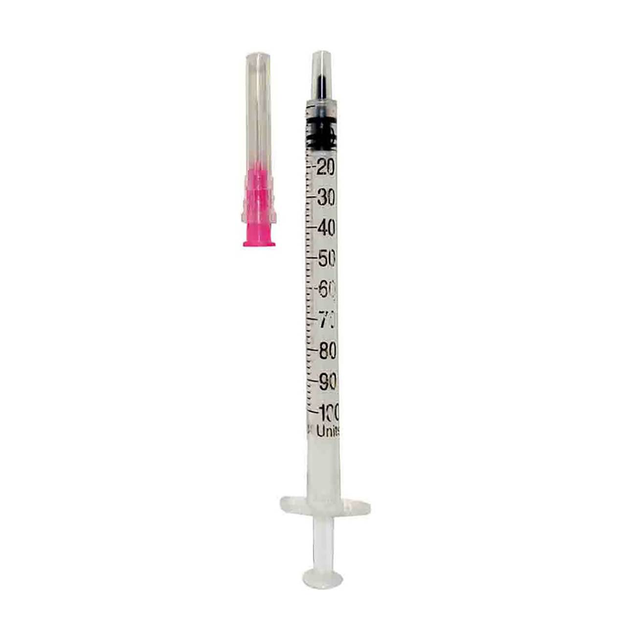 Insulin_Syringe_1ml_Slip29G سرنگ انسولین لوئراسلیپ حلما طب گیج 29 - کارتن 1800 عددی Insulin Syringe 1ml Slip29G